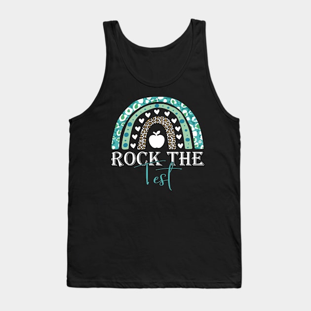 Rock The Test Rainbow Tank Top by TrendyStitch